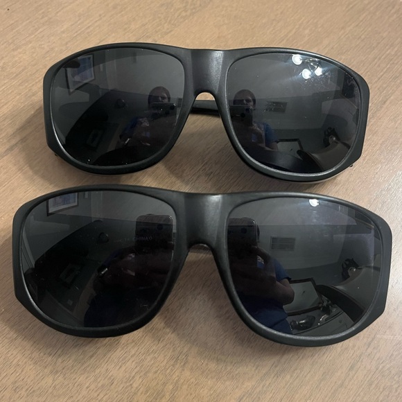 Solar Shield Medical Surgical Eye Cover Sunblock Dark Protective Sunglasses Set - Picture 1 of 10